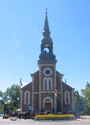Sacred Heart Church at Lebret, Saskatchewan